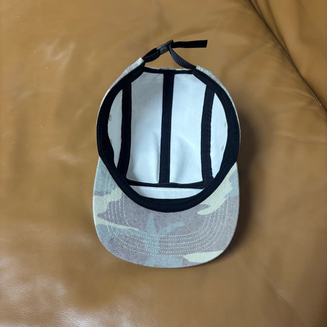 슈프림 캠프캡 모자 박스로고 워시드 카모 상품이미지6