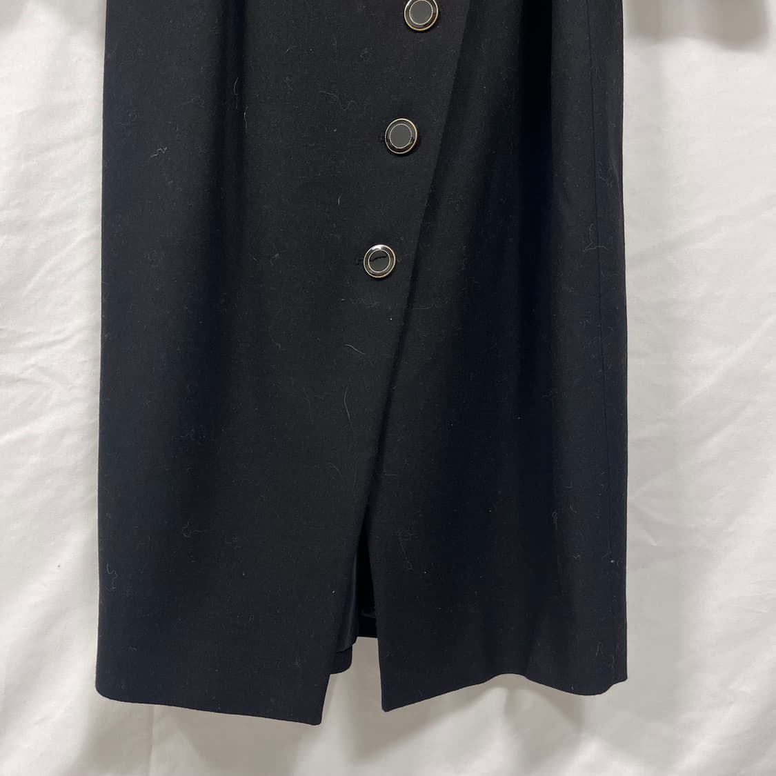 마쥬(MAJE) 언발란스 버튼 롱원피스 상품이미지4