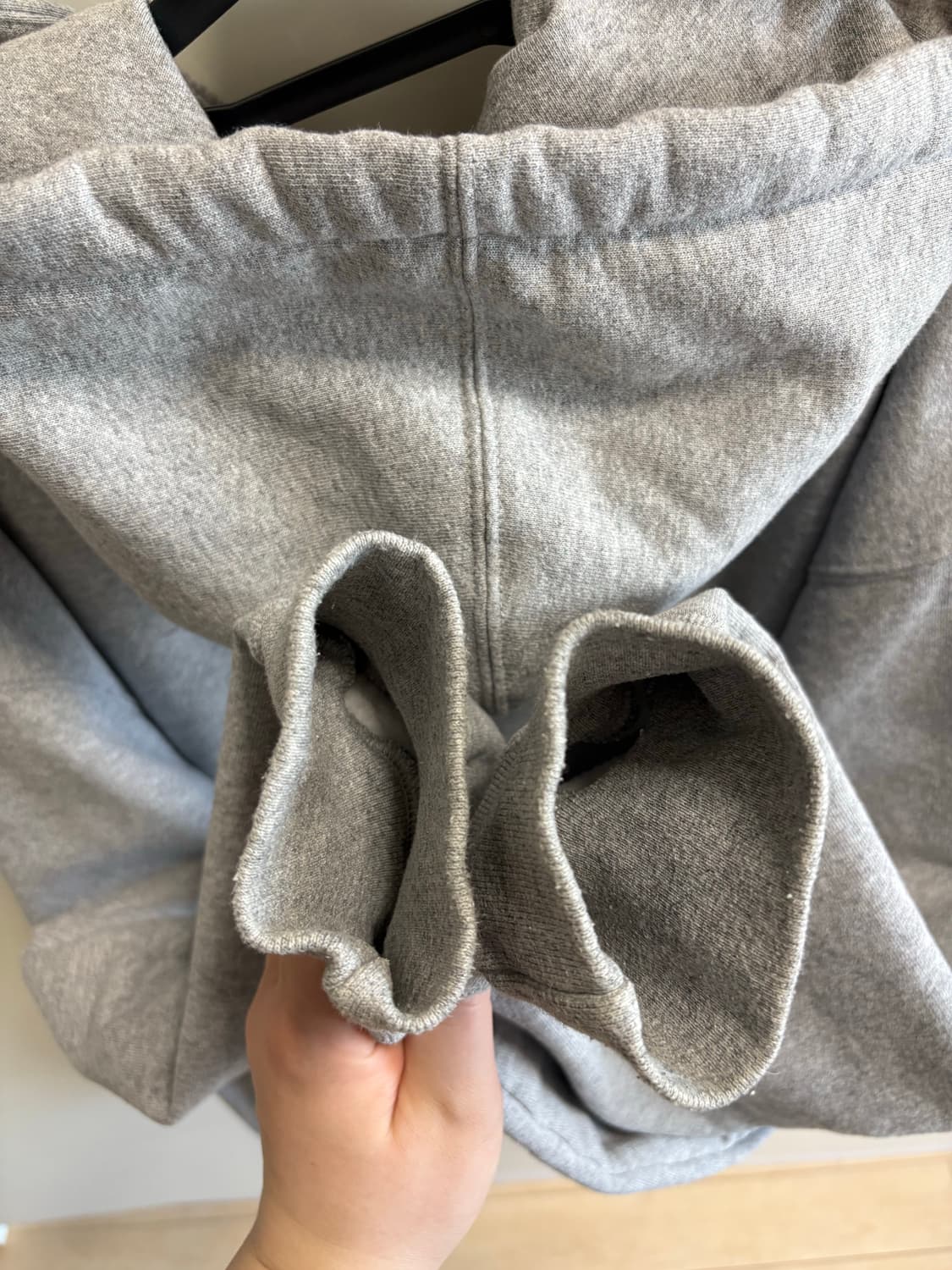 슈프림 스몰 박스 드로우코드 후드 스웨트셔츠 헤더 그레이 L 상품이미지6