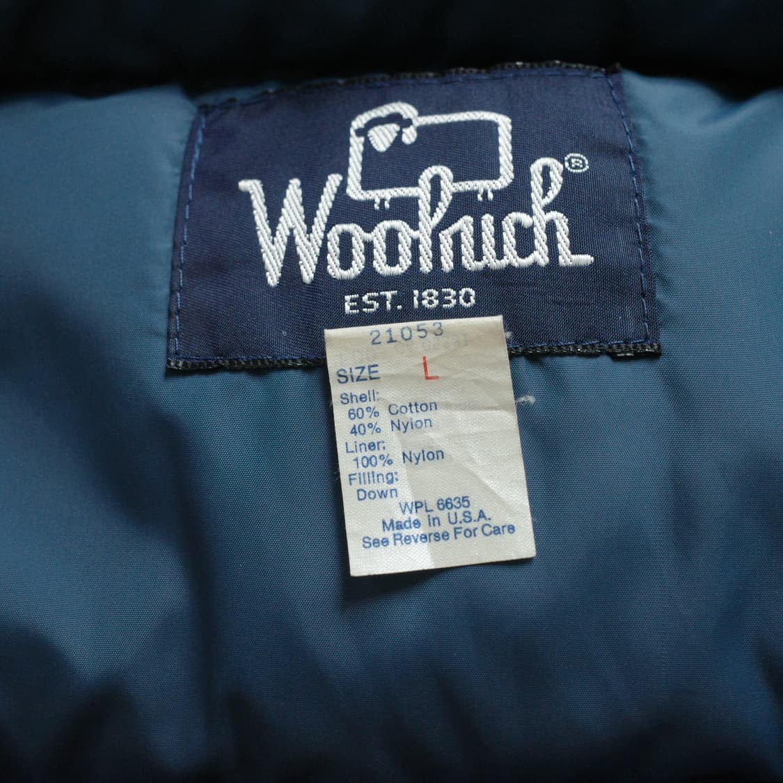 울리치 80s 빈티지 구스다운 베스트 L (USA제) 상품이미지5