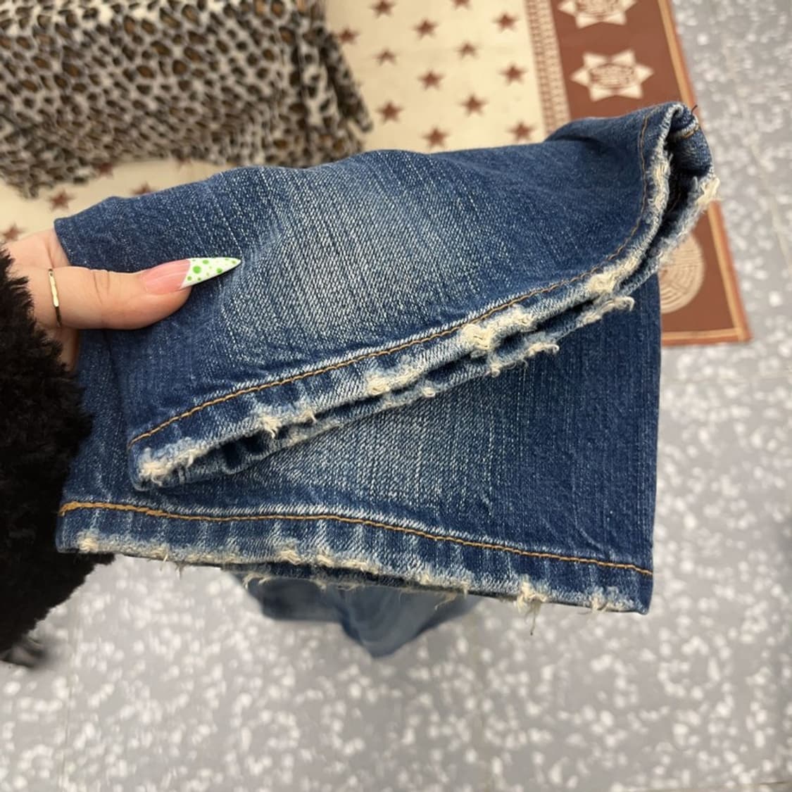 리바이스 501 올드스쿨 빈티지 워싱 데님 팬츠 30인치 C09032 상품이미지8