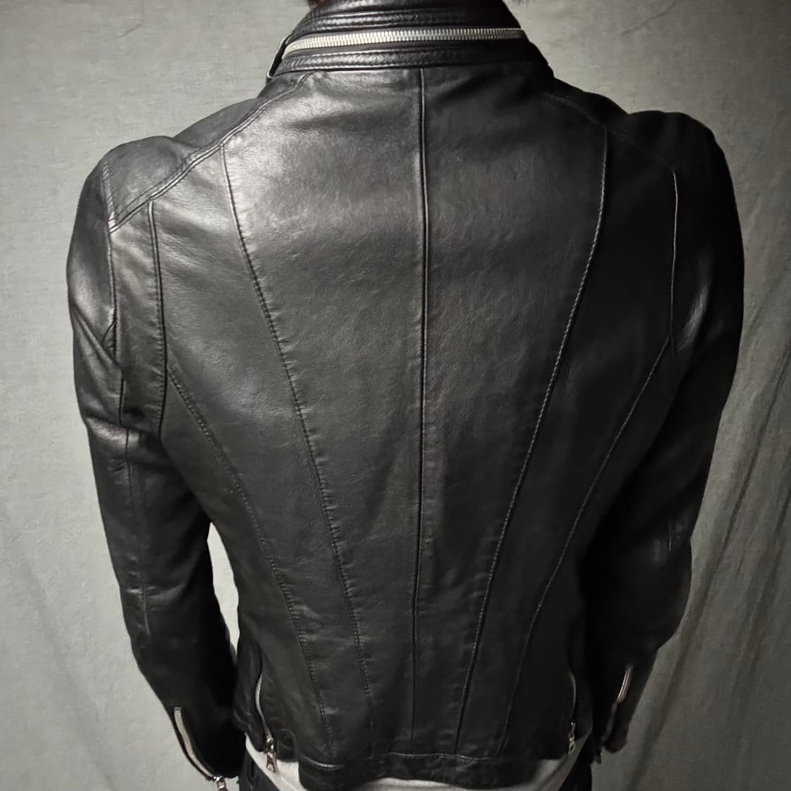 ltaly lamb skin leather jacket 상품이미지6