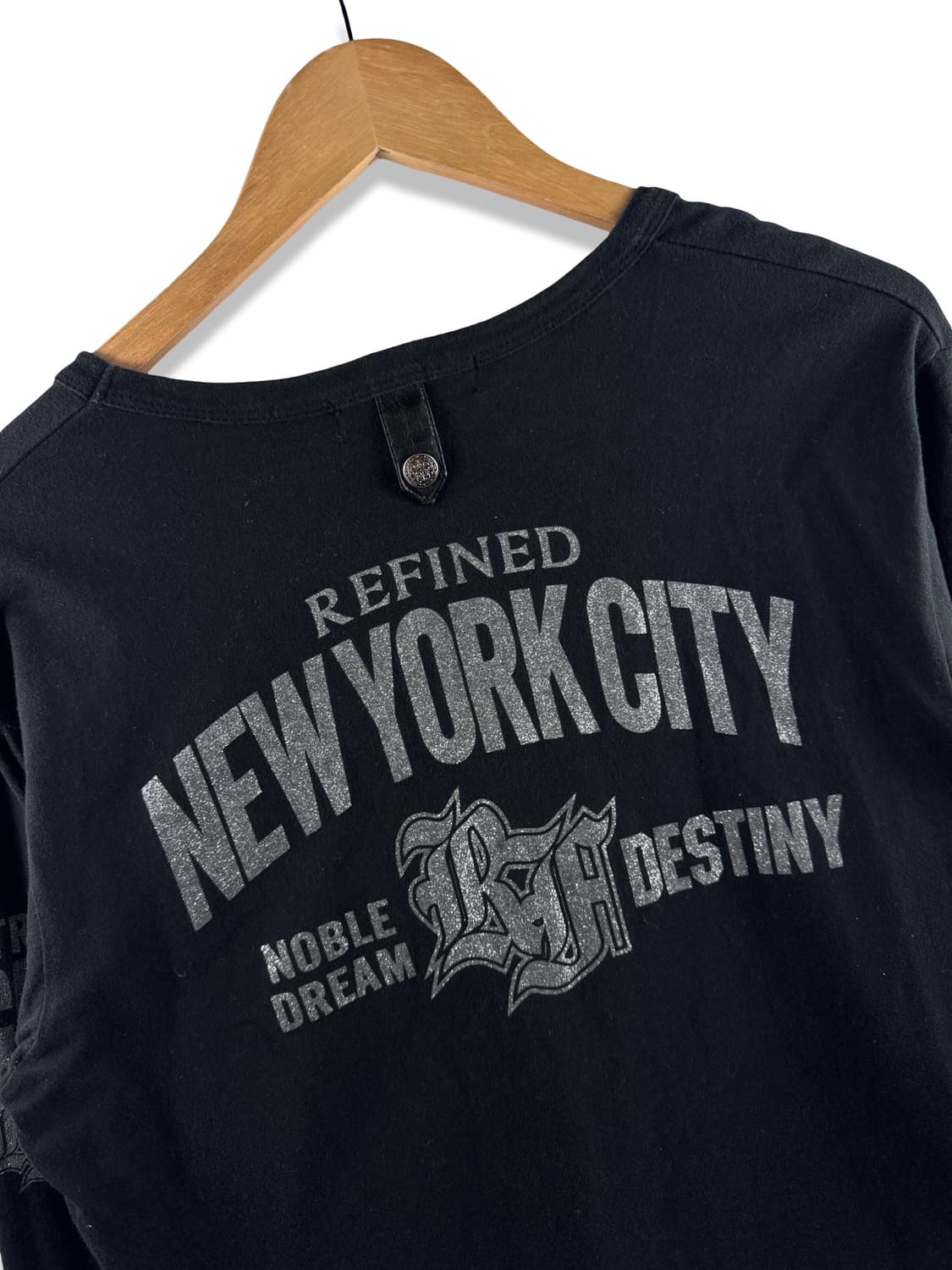 JPN Y2K 글리터 레터링 롱슬리브2569 상품이미지5