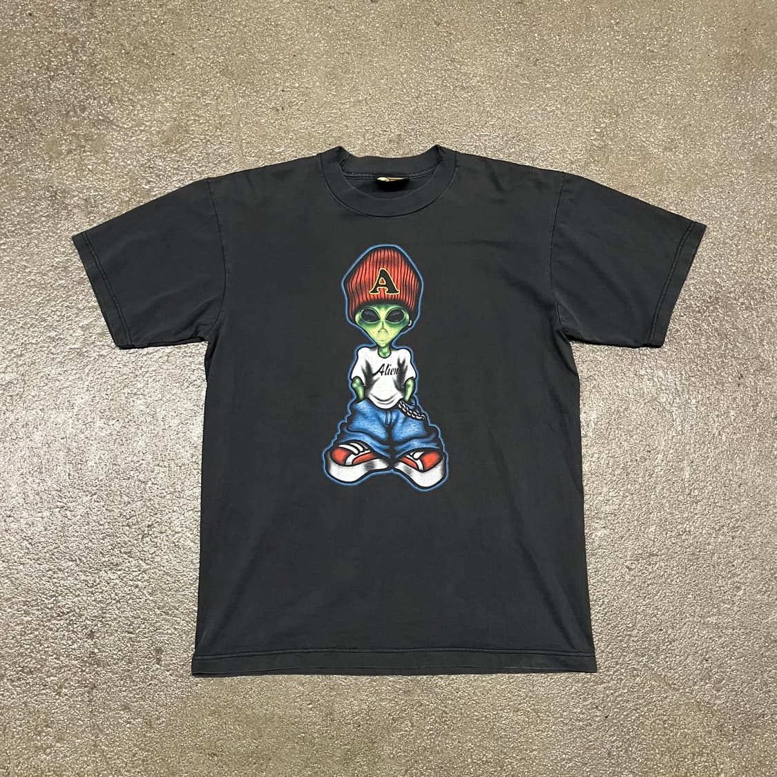 90s 에일리언 워크샵 그래픽 티셔츠 (105) 상품이미지1