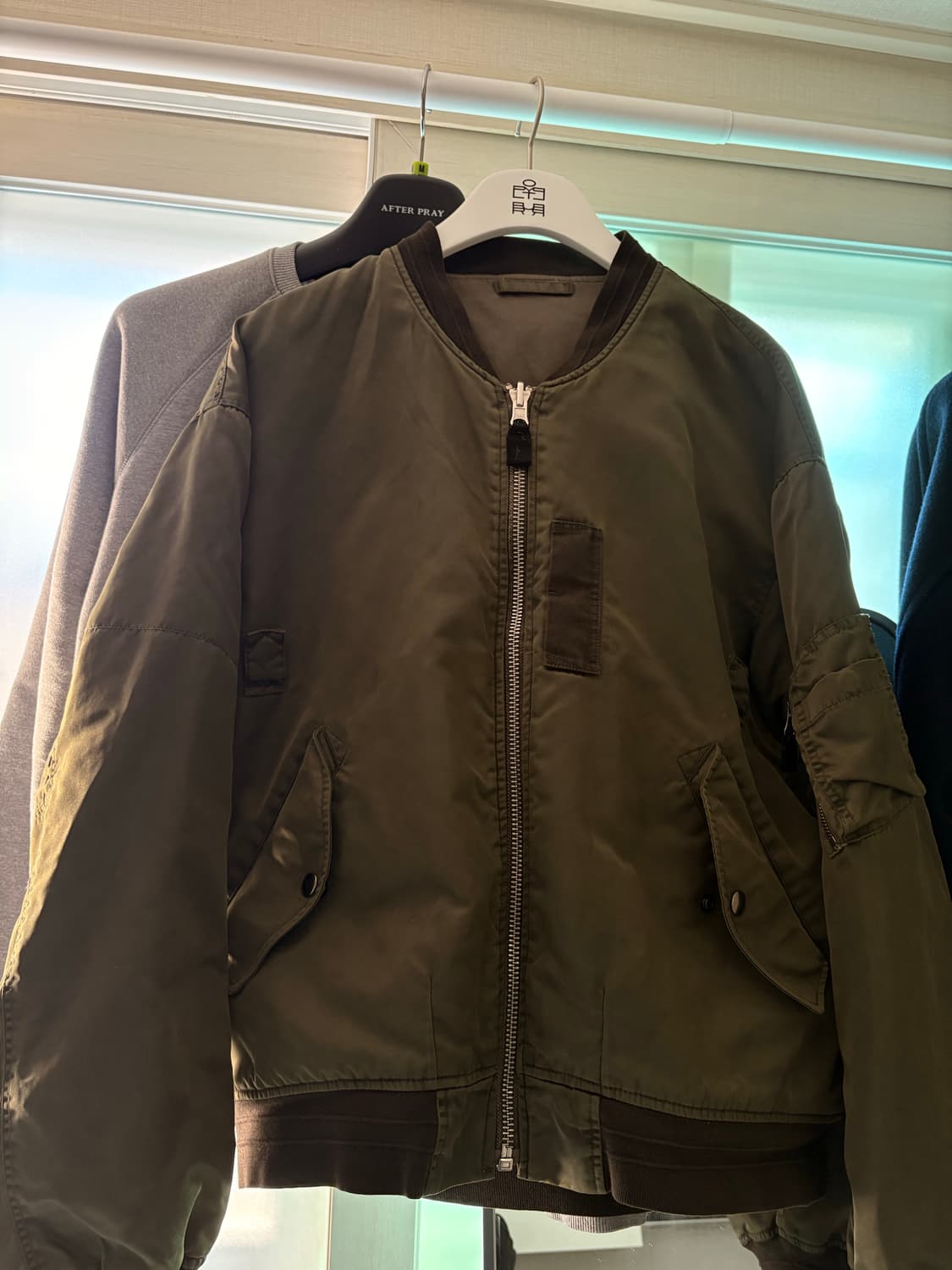 폴리테루 ma-1 마원 다크머드 3사이즈 상품이미지4