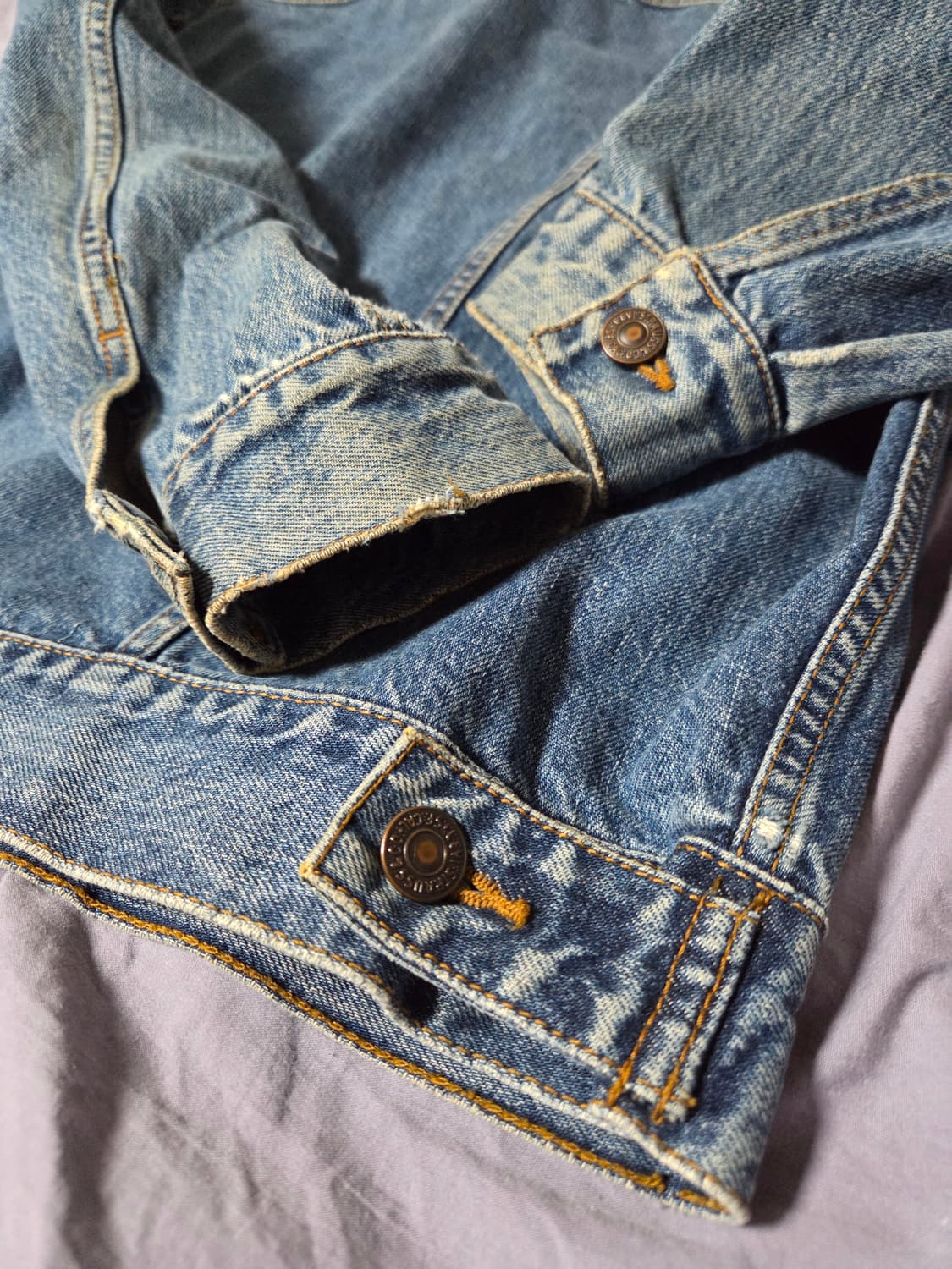 90s 리바이스 70748 트러커 자켓 105 상품이미지5