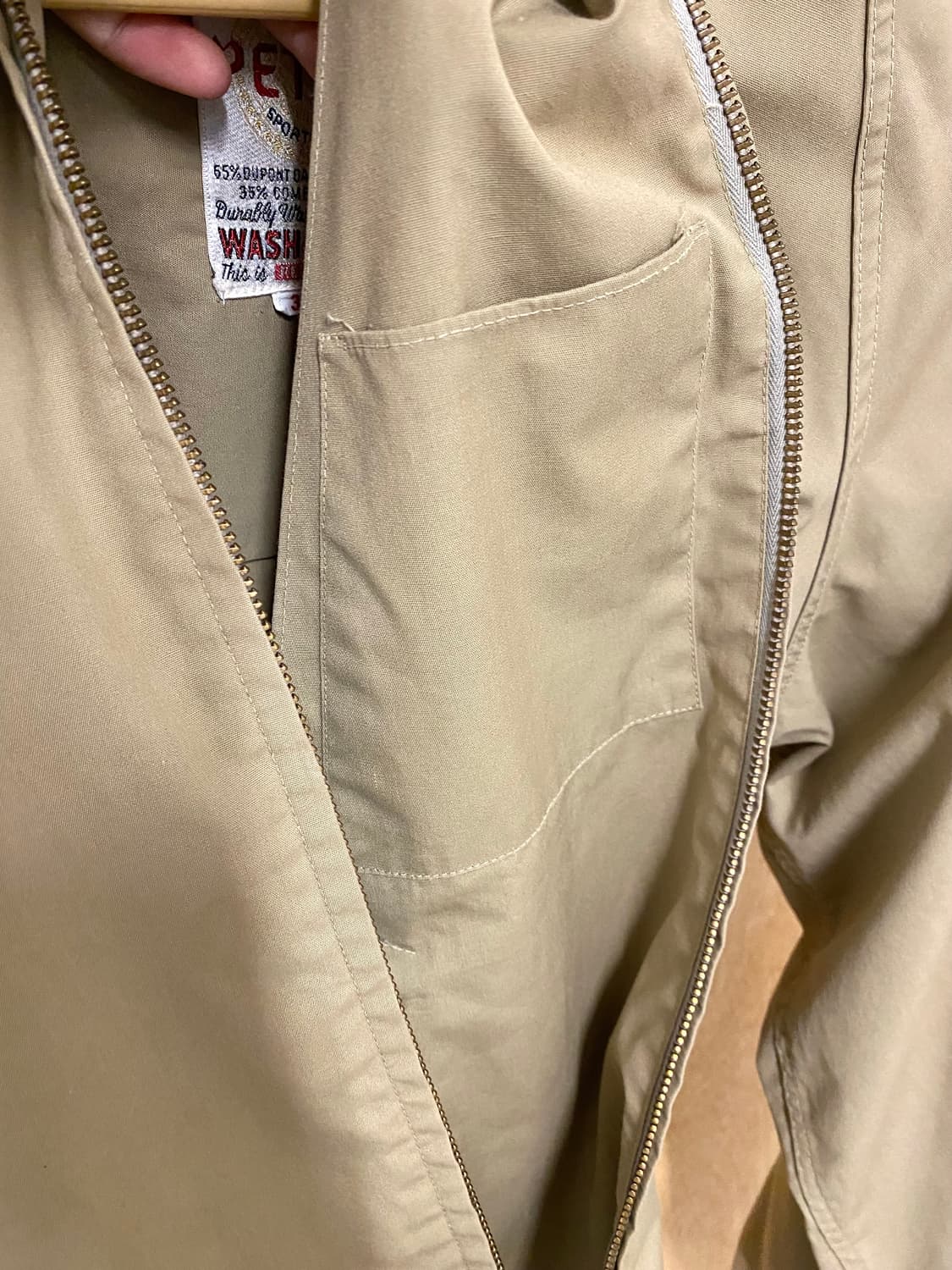 60s PETERS harrington jacket 60년대 헤링턴자켓 상품이미지8