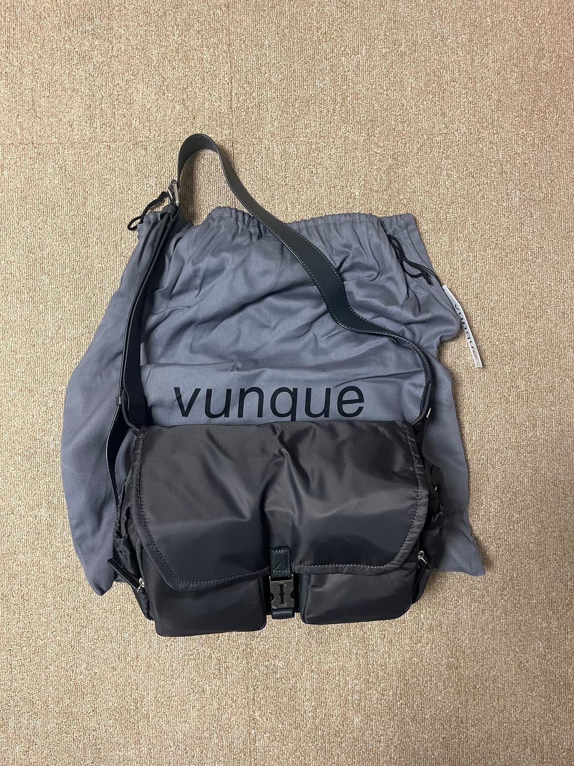 분크 헤이 더블 포켓 크로스 S 그레이 상품이미지3