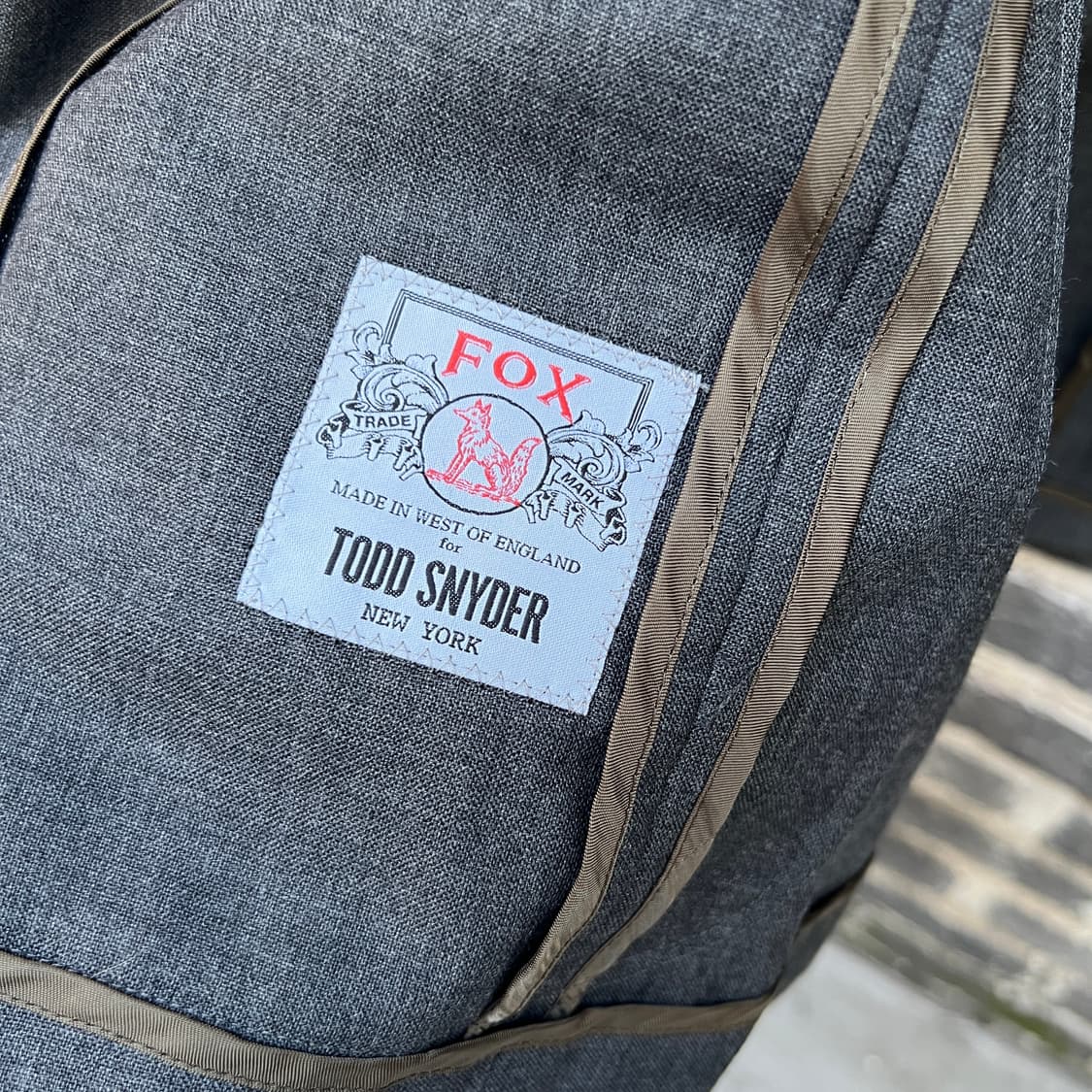 Todd Snider x foxbrothers 써머울 자켓 상품이미지7