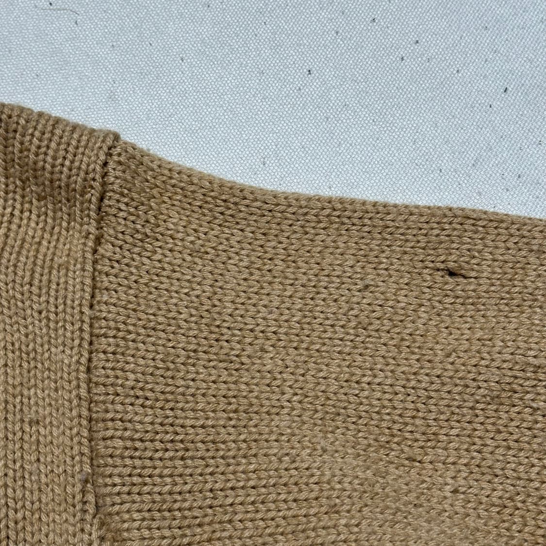 100 폴로랄프로렌 램스울 베이지 숄더넥 가디건 상품이미지7