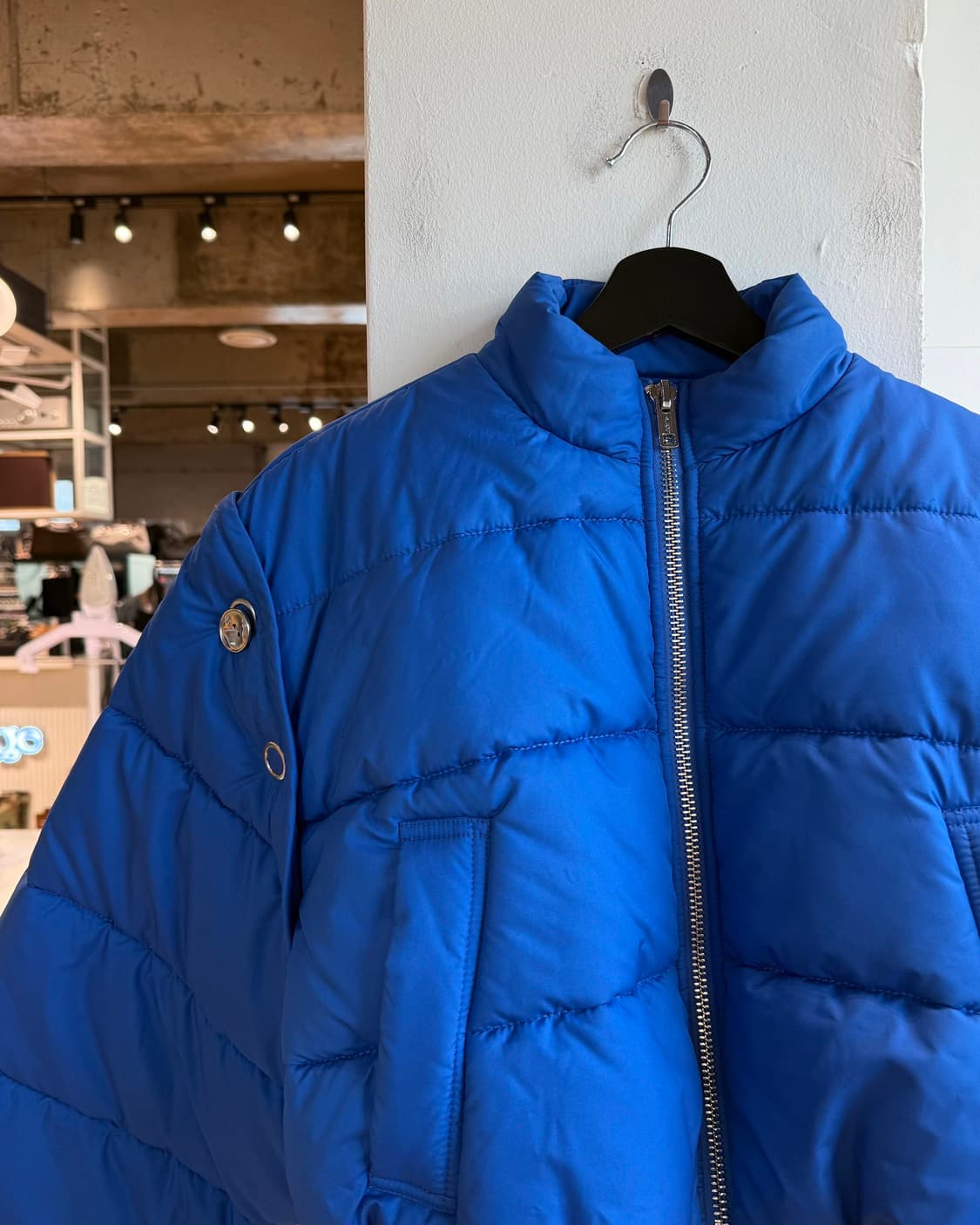 3.1 필립림 블루 푸퍼 크롭 스키 자켓 상품이미지4