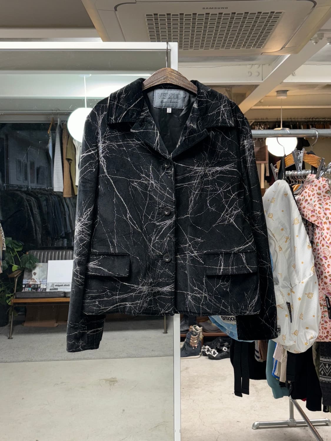 베르수스 베르사체 벨루어 자켓 상품이미지1