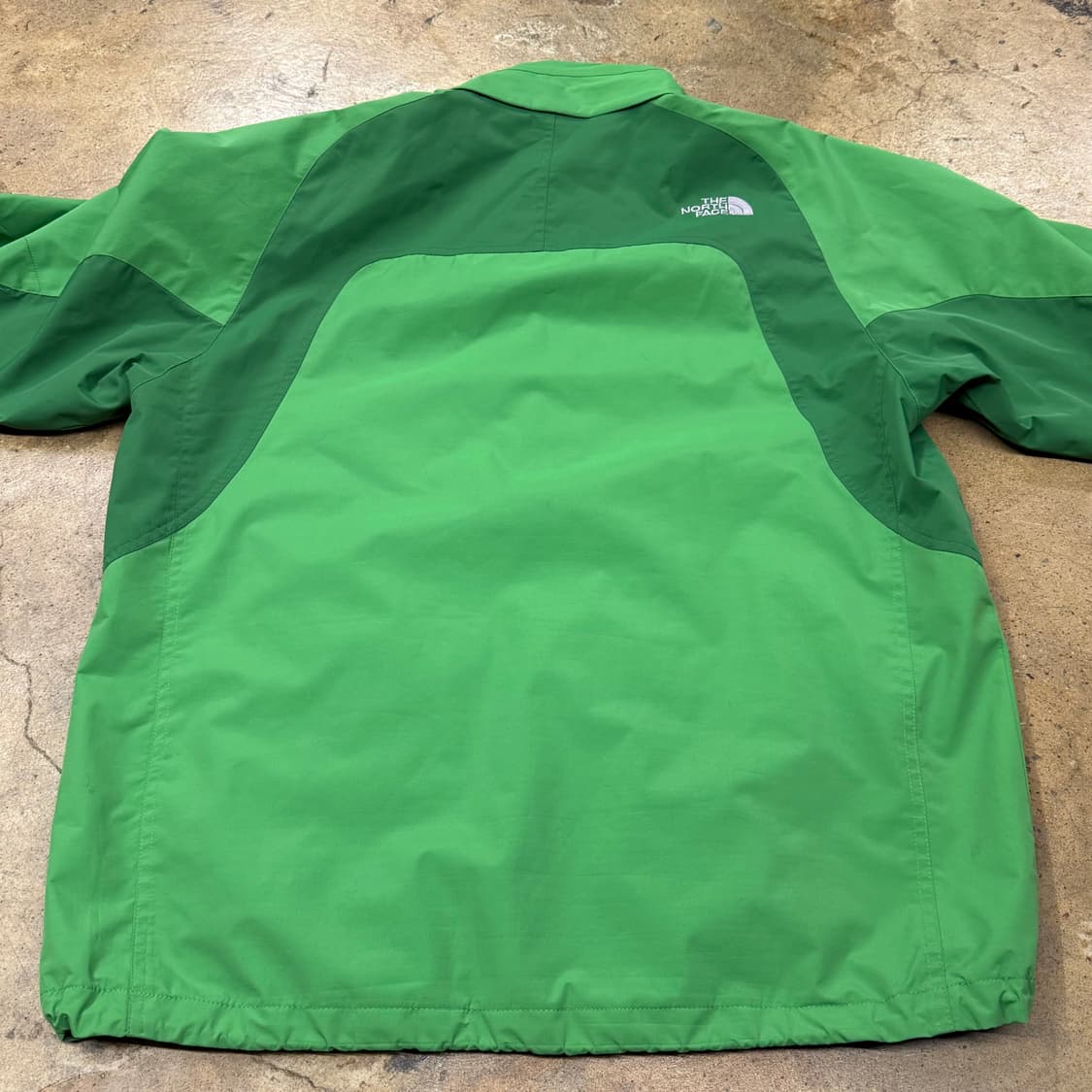 [정품/XL] 노스페이스 그린 바람막이 자켓 b14 상품이미지4