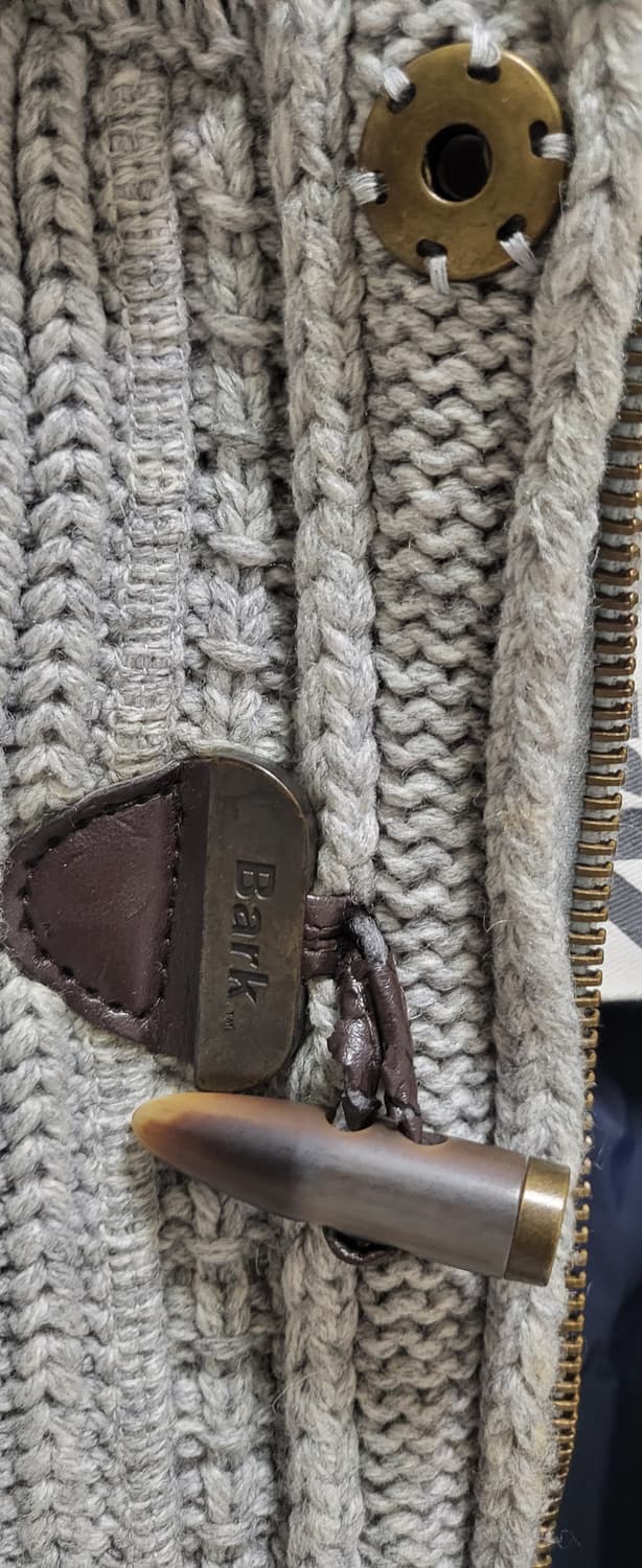 Bark 니트 더플 코트 상품이미지3