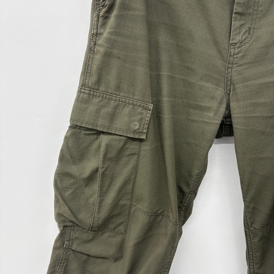 칼하트 카키색 카고 바지 남성 32 상품이미지2