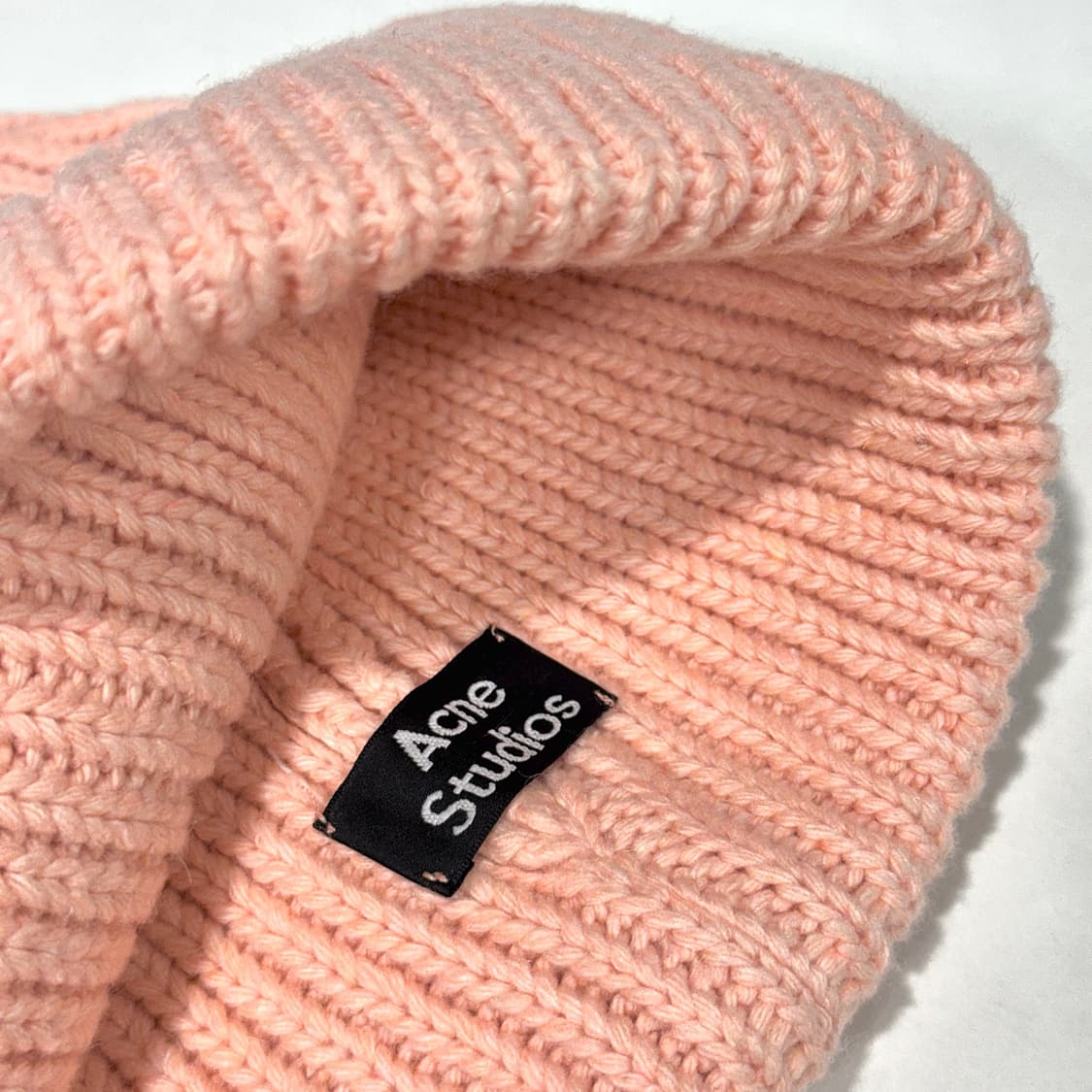 아크네스튜디오 페이스 로고 비니 상품이미지5