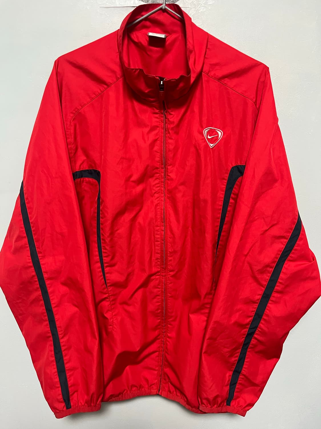 나이키 tiempo 레드 바람막이 점퍼 상품이미지1