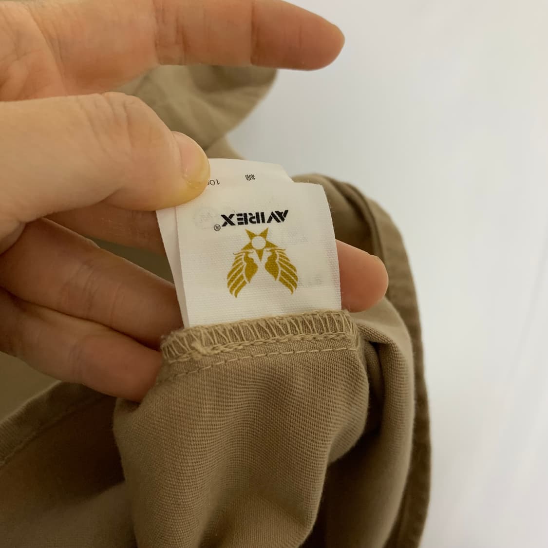 AVIREX 아비렉스 빈티지 y2k 지퍼 카고 밀리터리 반팔셔츠 빅사이즈 상품이미지7