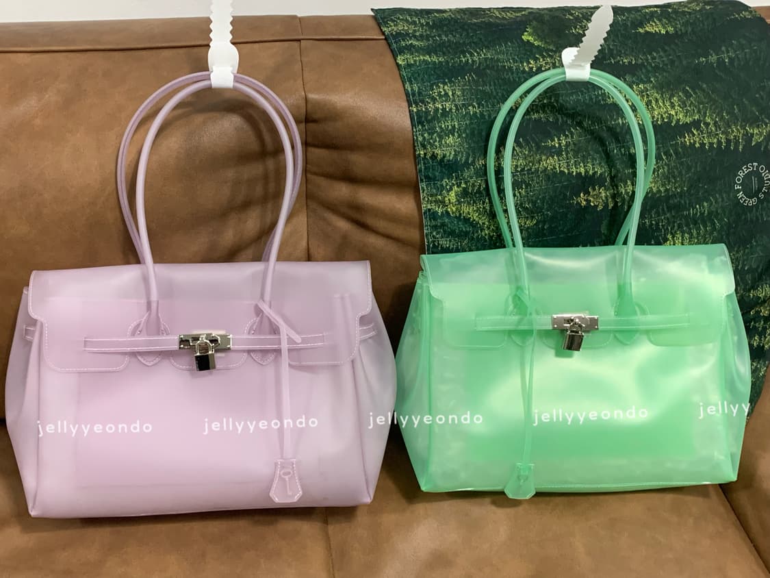 짱예쁨! 고퀄🪽신상ver.젤리백. 젤리버킨 공구🎀 상품이미지2