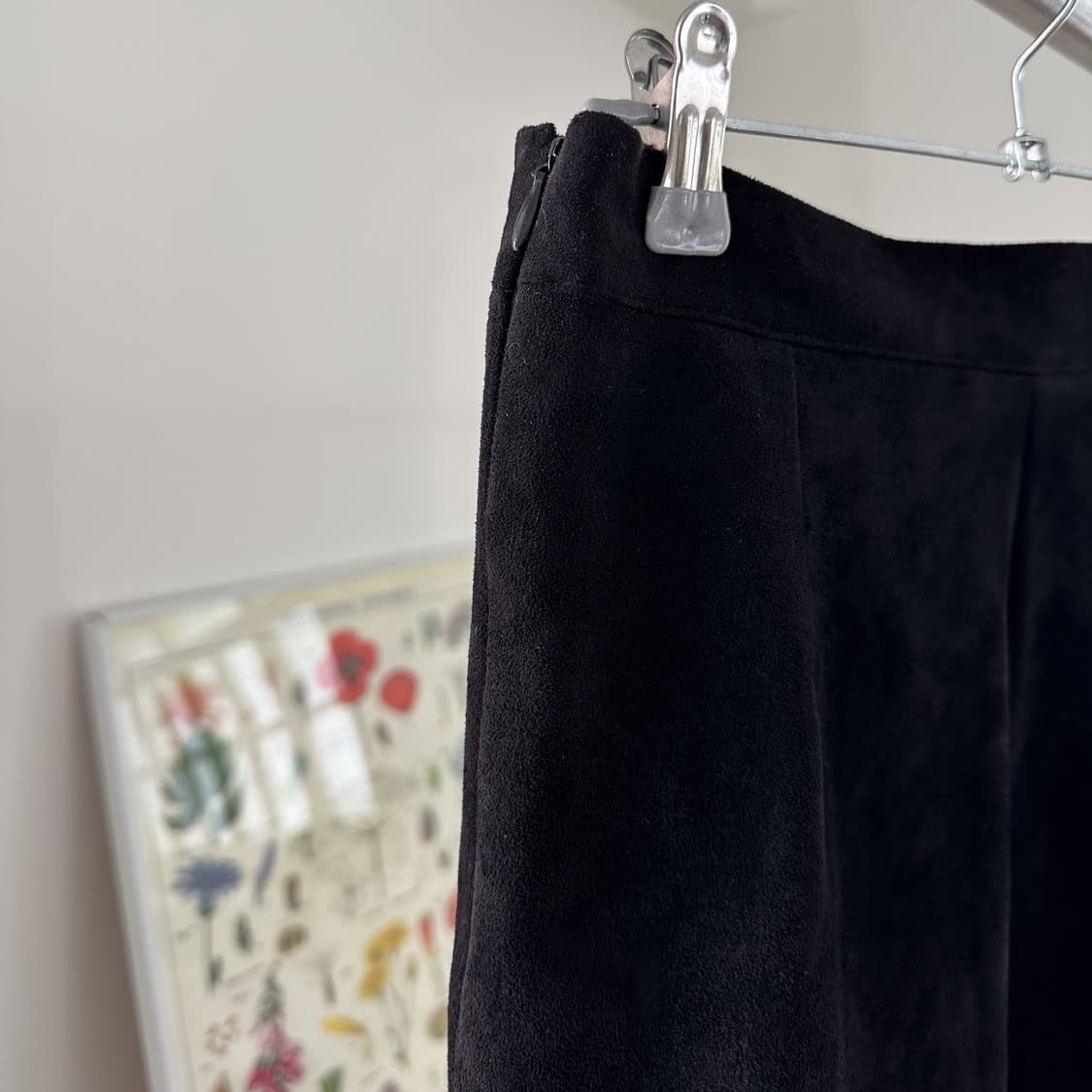 suede fringe mini skirt 상품이미지2
