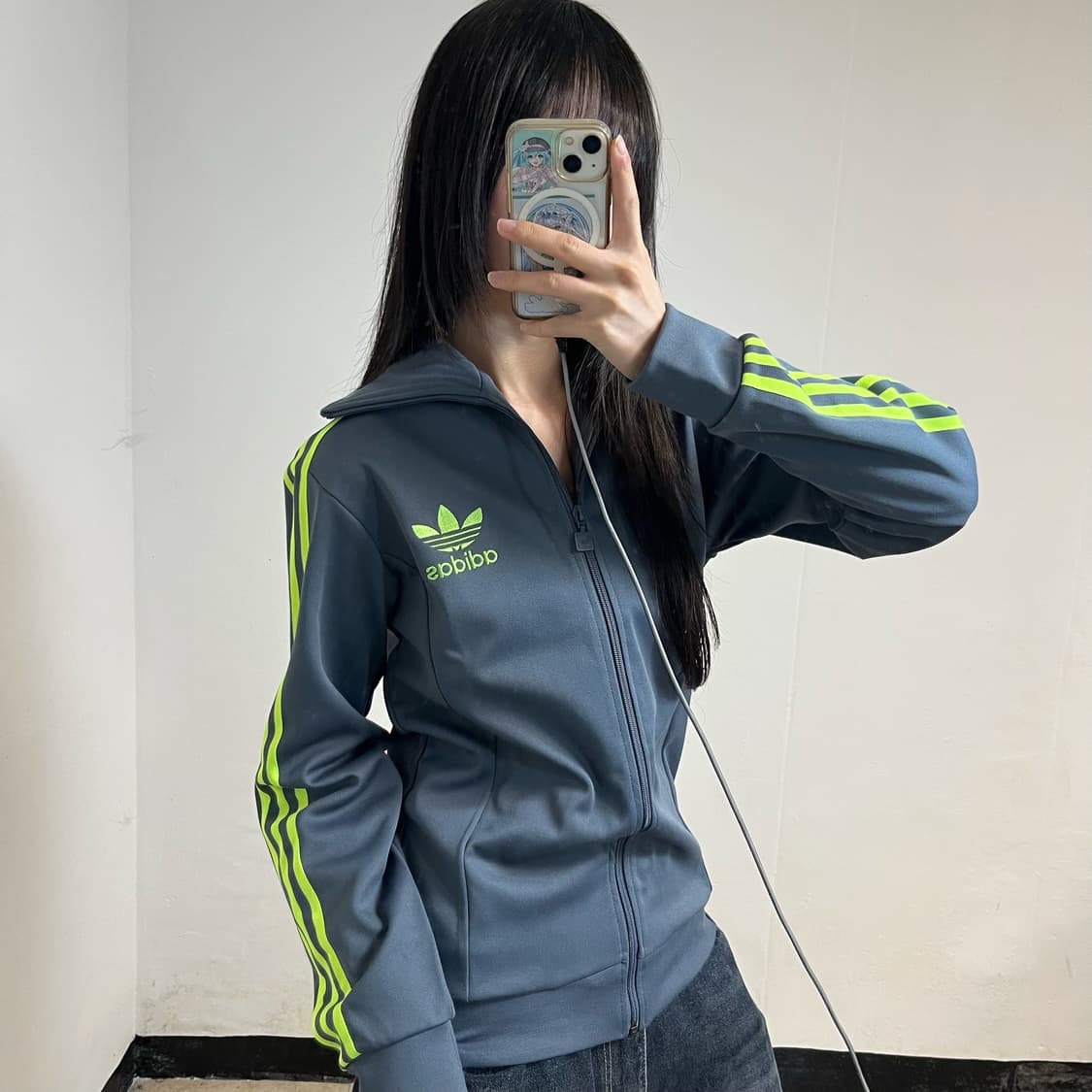 Adidas Grey Europa Track Jacket 상품이미지2