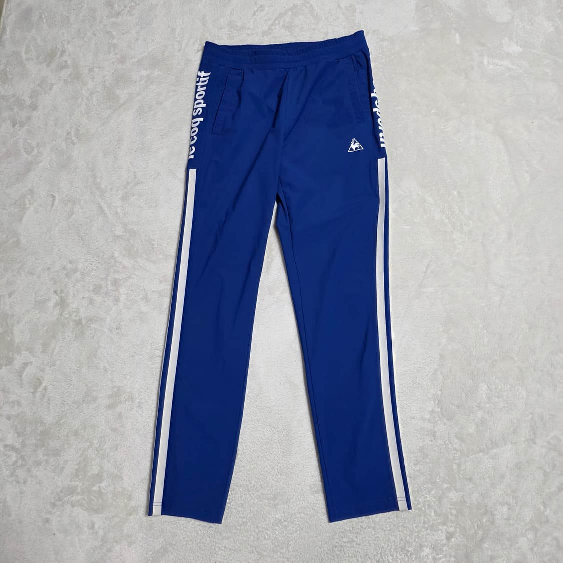 (L)르꼬끄 스포르티브 트레이닝 팬츠 블루 상품이미지1
