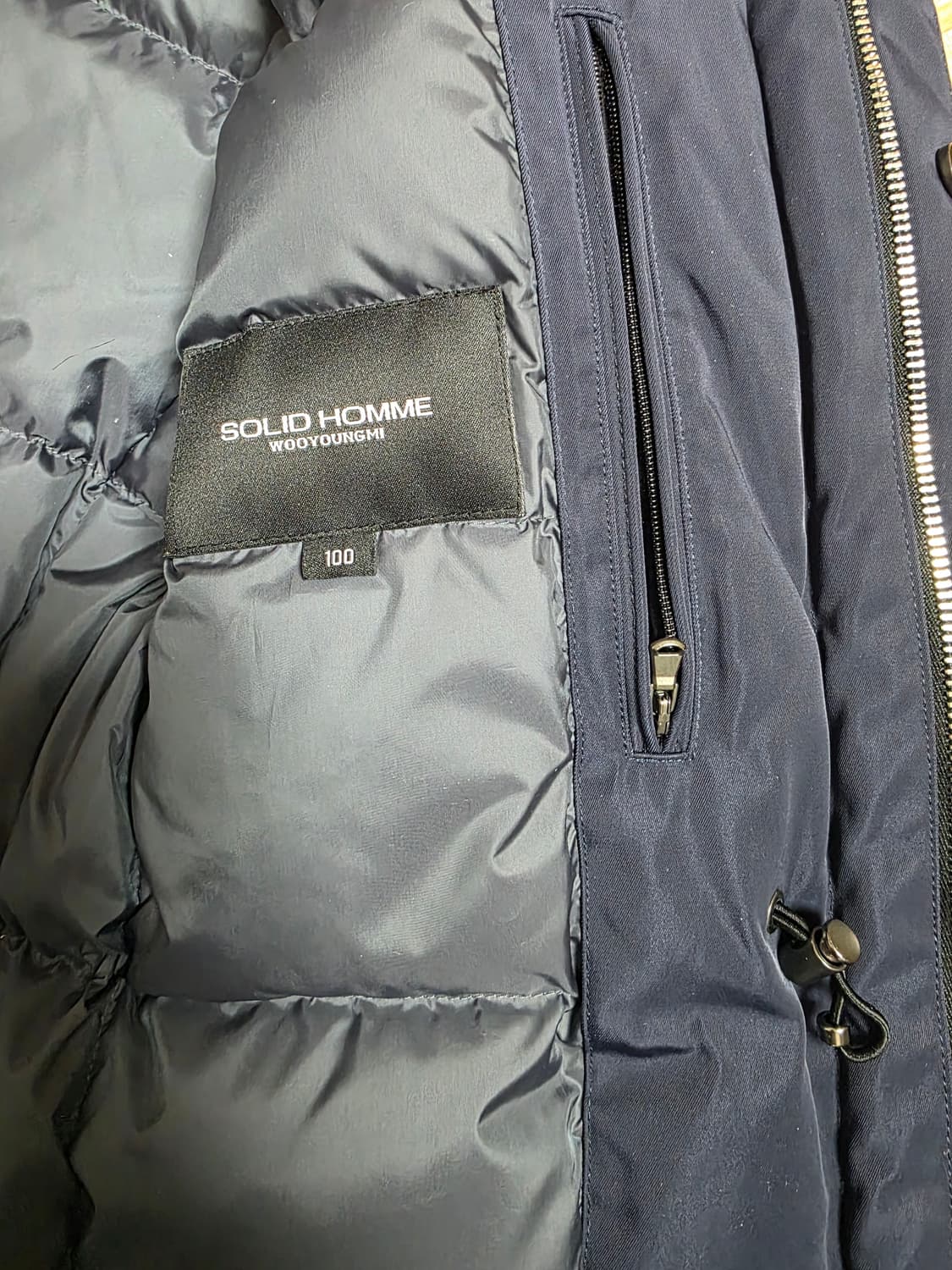 솔리드옴므 우영미 패딩 코트 판매합니다 상품이미지3