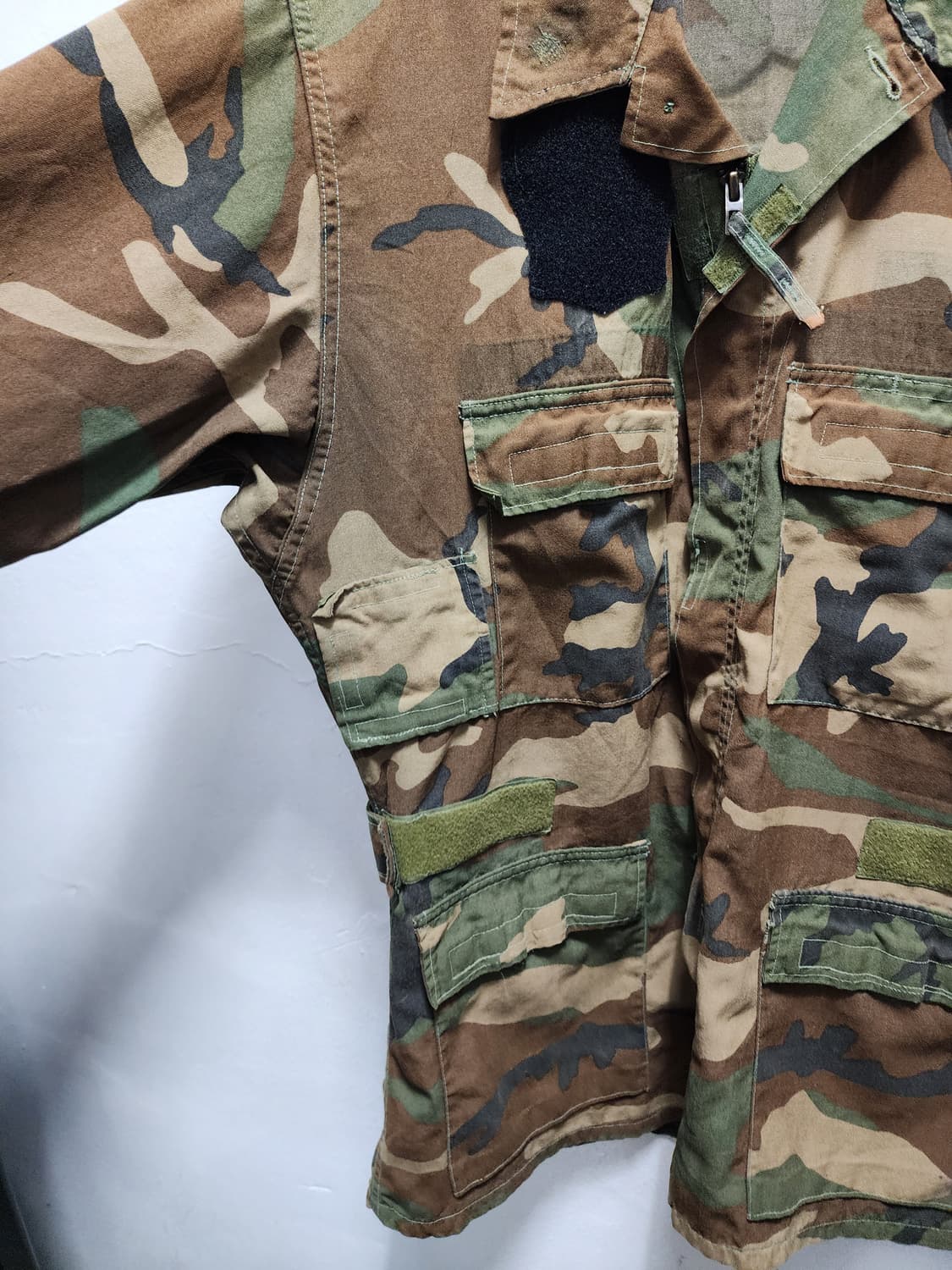 US공군 여름용 BDU 미군 밀리터리 자켓 상품이미지3