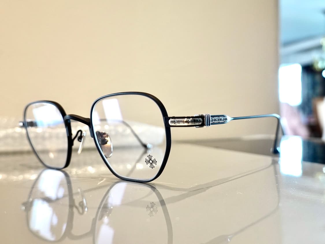 크롬하츠 바질릭토리안 매트블랙/실버 안경 상품이미지8