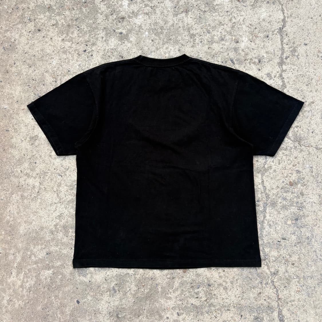 (XL) AC/DC 프린팅 블랙 반팔 티셔츠 상품이미지3