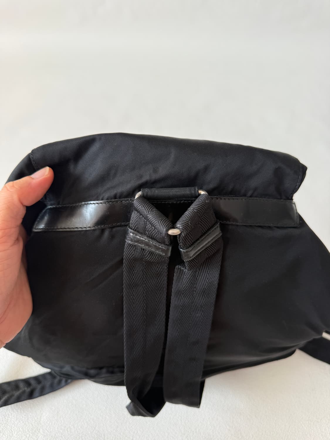 프라다(PRADA) 나일론백팩(내부포켓 지퍼 opti zip,ITALY) 상품이미지6