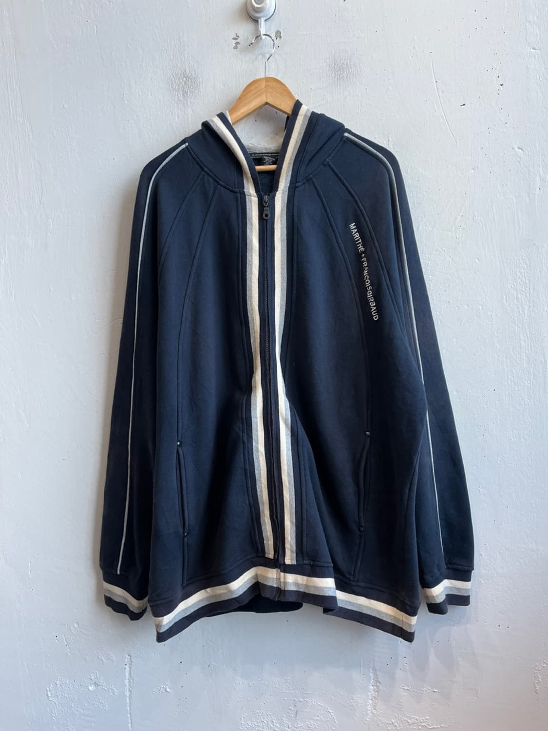 마리떼프랑소와저버 절개 후드집업 XL 상품이미지1