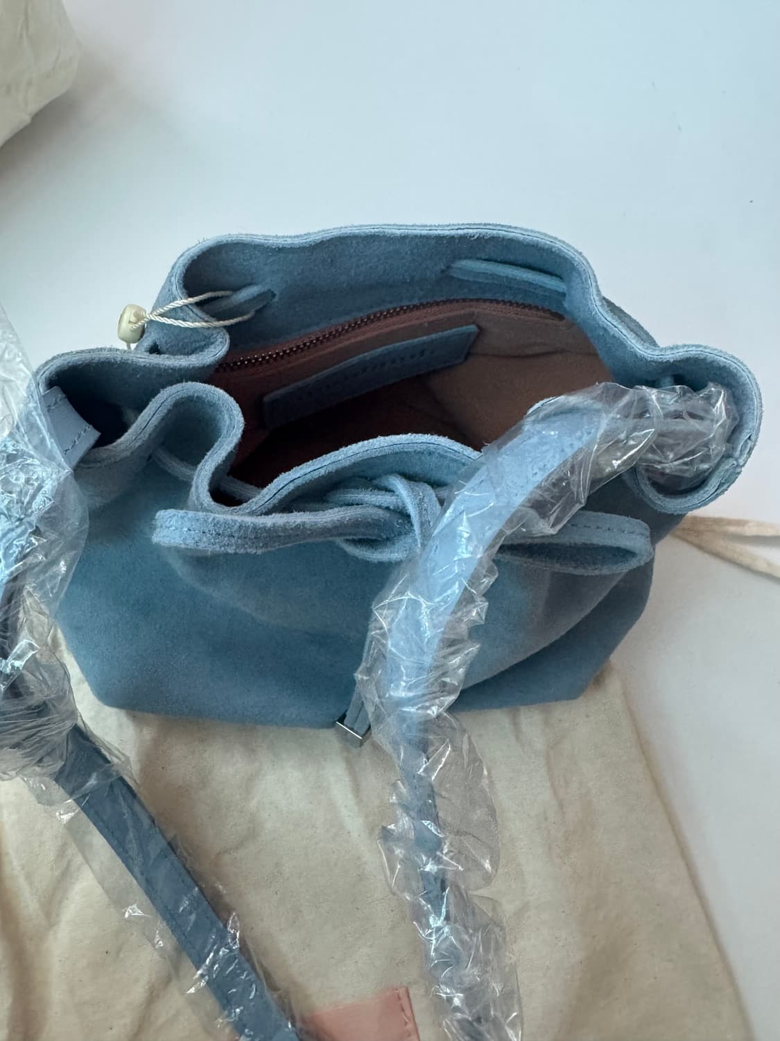 새상품) 미닛뮤트 솔티백 가든블루 상품이미지6