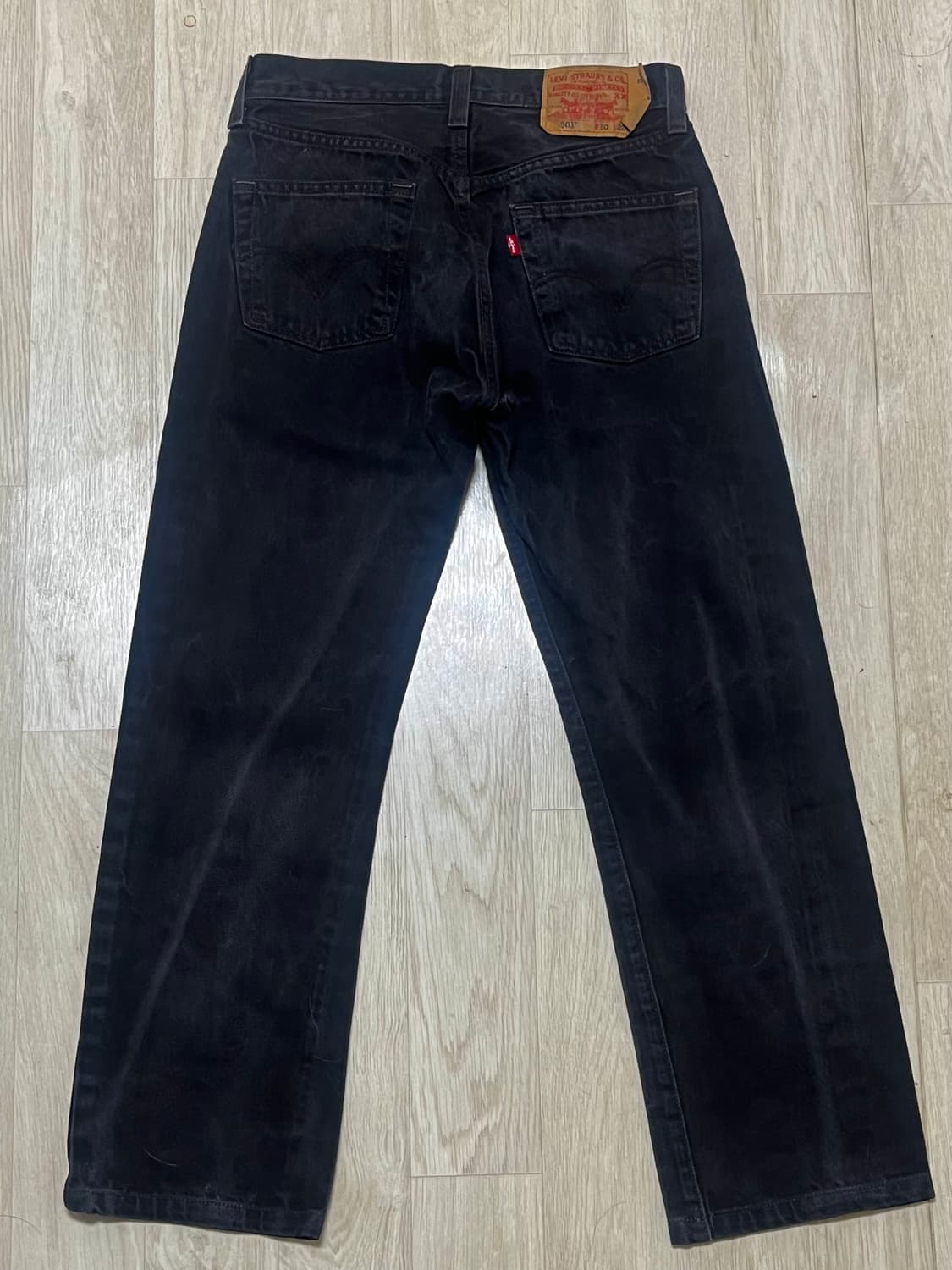 리바이스 501 블랙 W30 L32 상품이미지2
