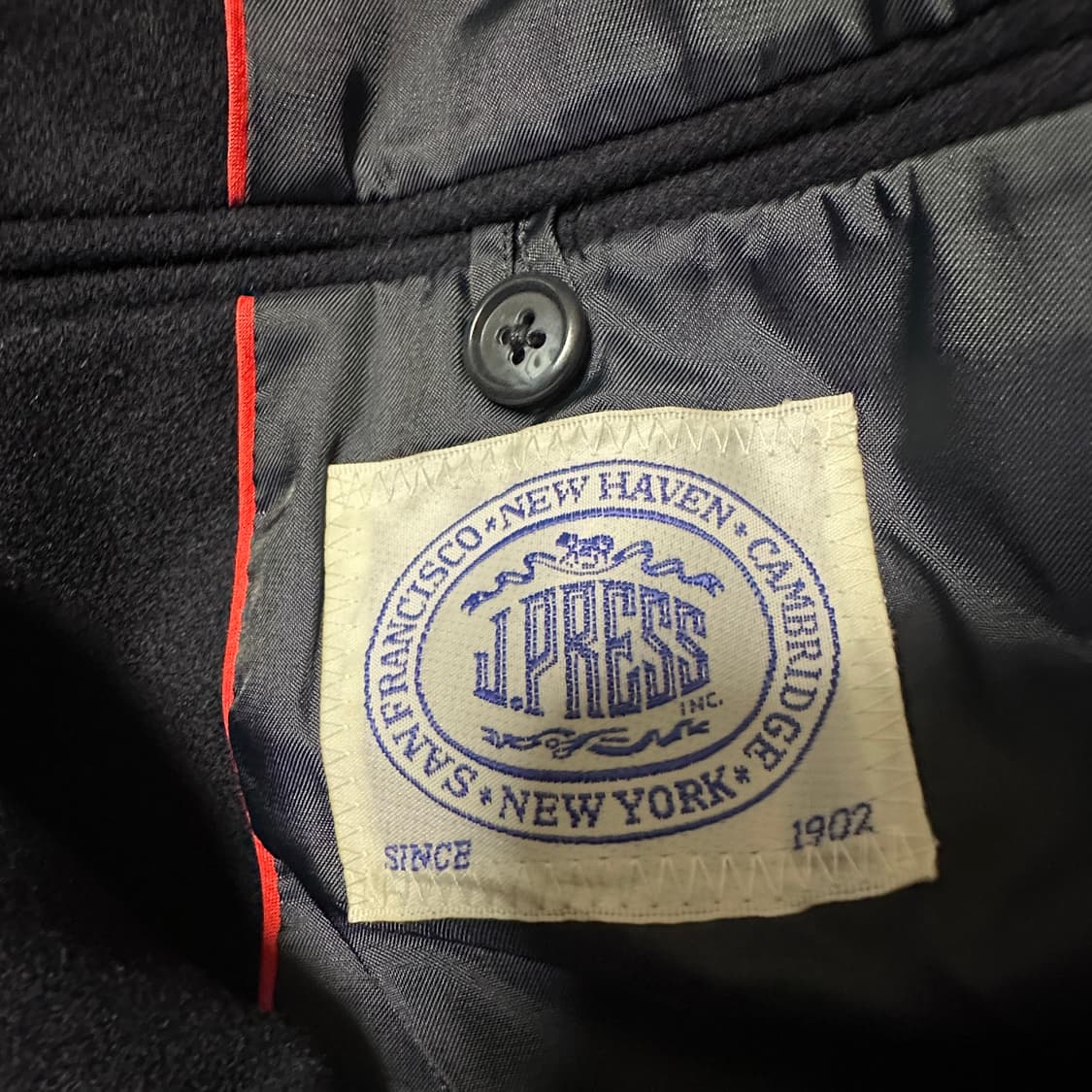 J. PRESS gold button blazer jacket navy 상품이미지5