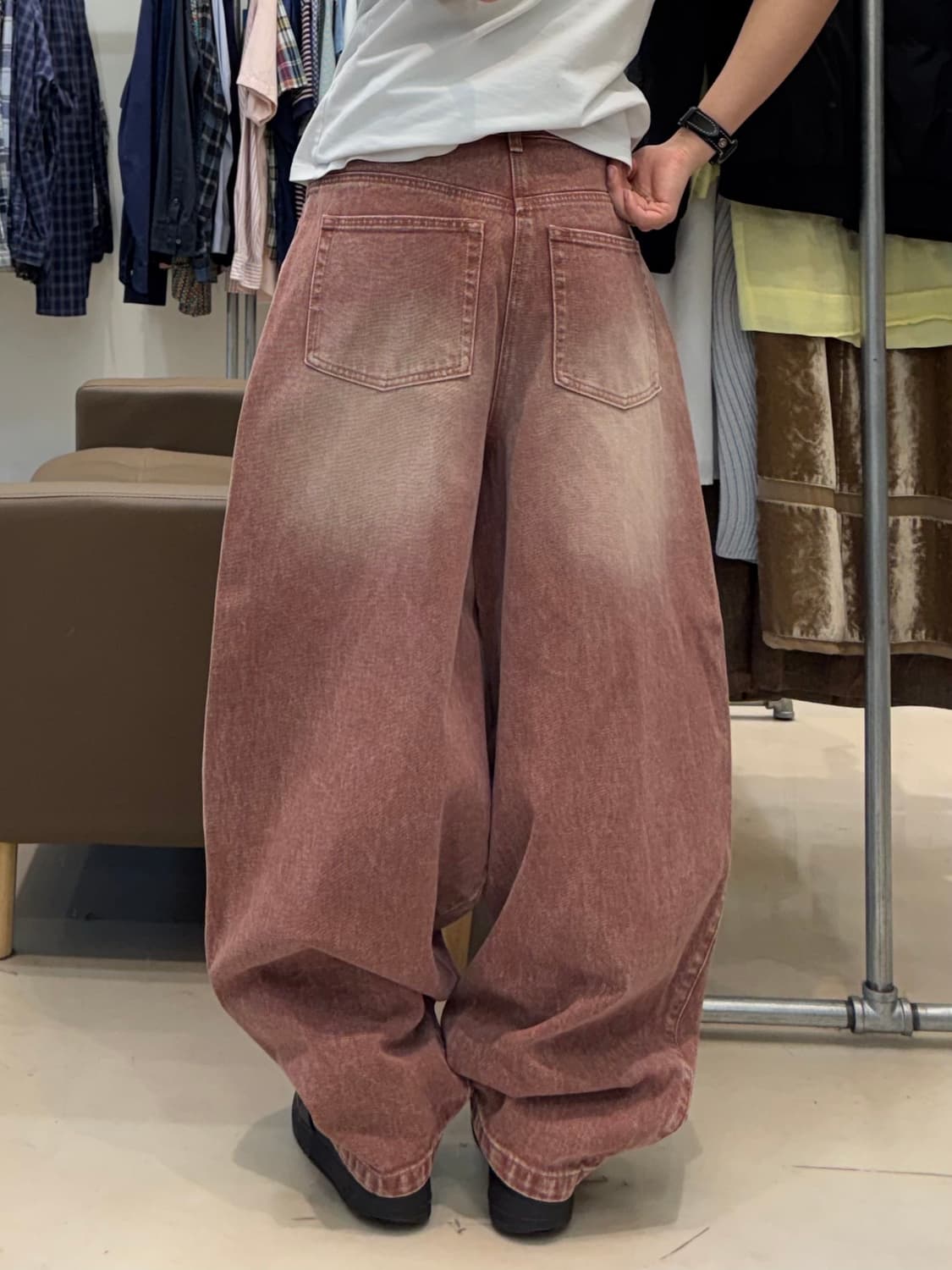 낫포너드 엑스트라 와이드 벌룬 팬츠 상품이미지7