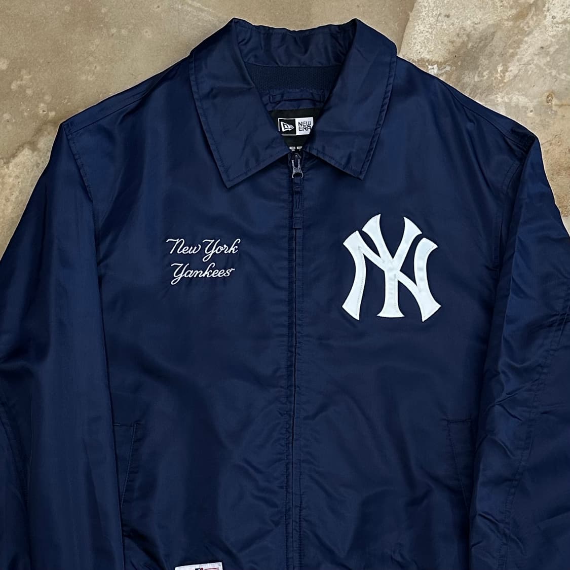 L 뉴에라 뉴욕 양키스 네이비 나일론 스타디움 자켓  상품이미지1