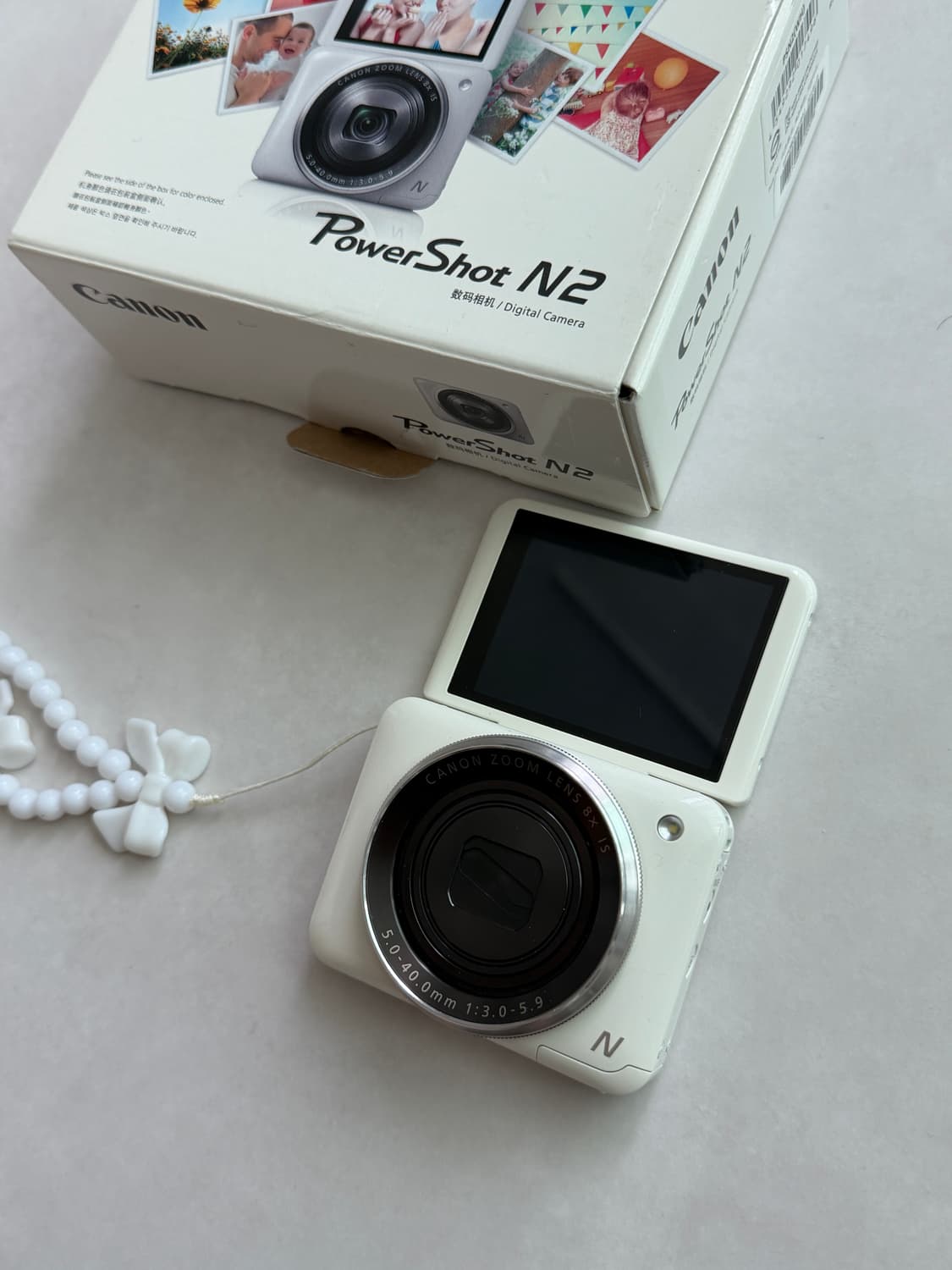 제니디카🩷캐논 파워샷n2 셀카가능 민트급풀박스 상품이미지9
