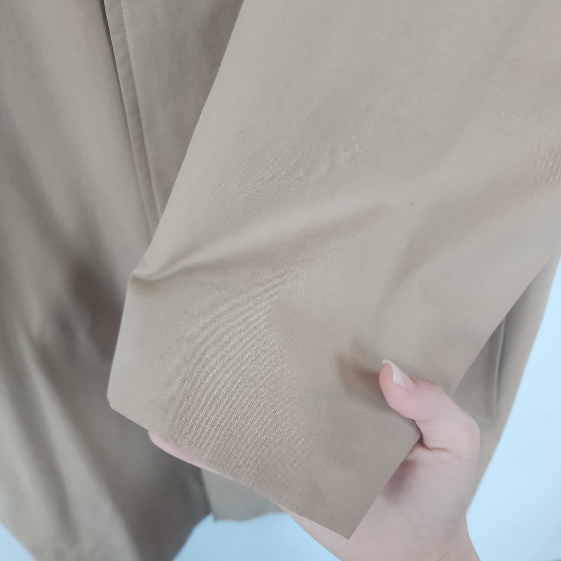 버버리 베이지색 트렌치 코트 상품이미지5