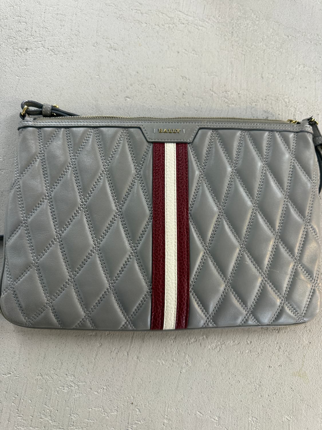 BALLY 정품 다스키로고 클러치백 상품이미지2