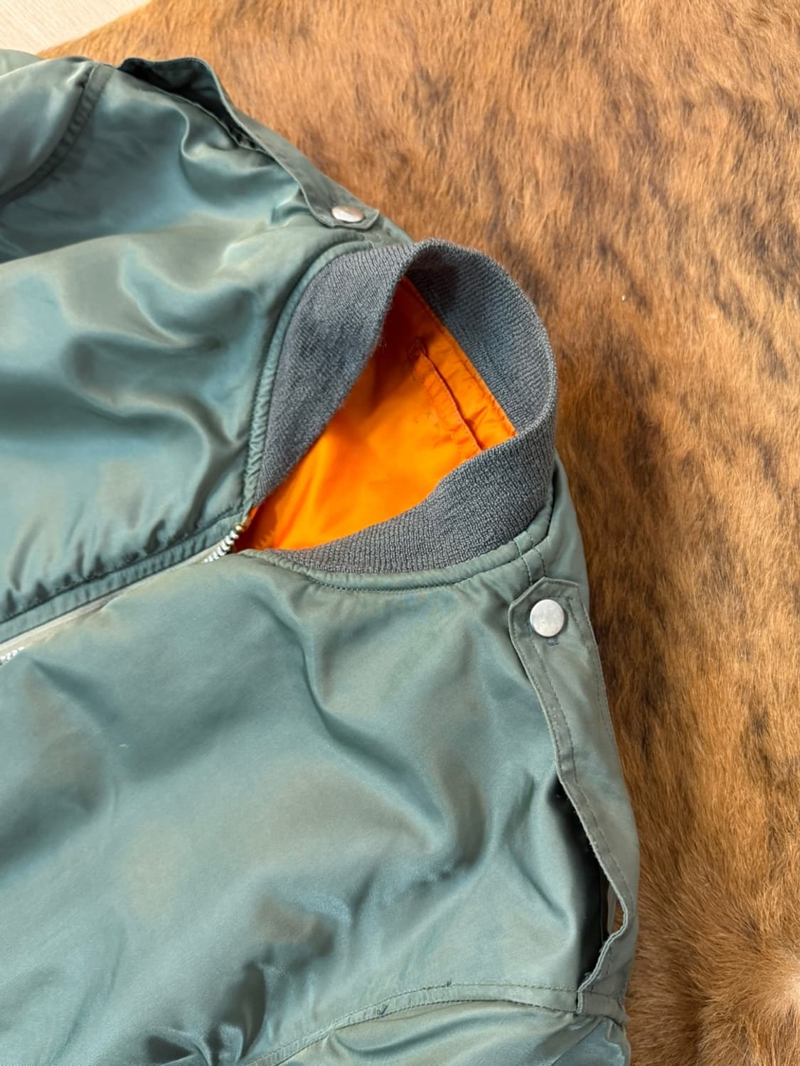 70s 알파인더스트리 8279E 봄버 자켓  상품이미지4