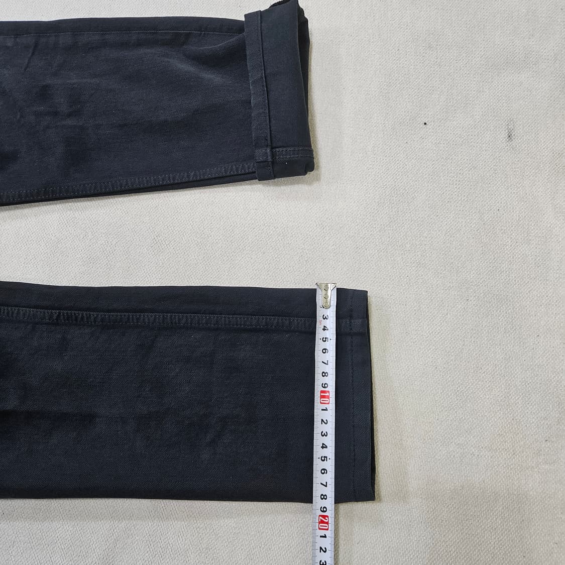 실측확인 산드로 블랙 데님 팬츠 0319Y 상품이미지8