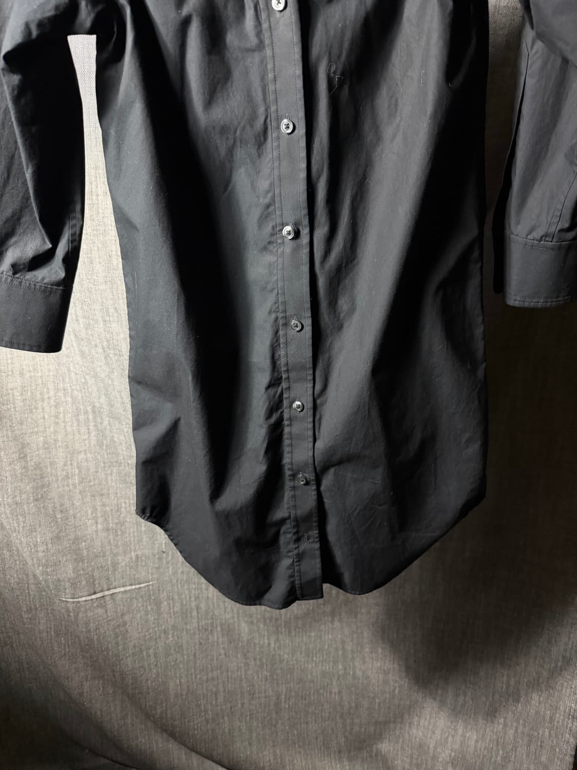 알렉산더왕 셔츠카라 오프숄더 원피스 상품이미지6