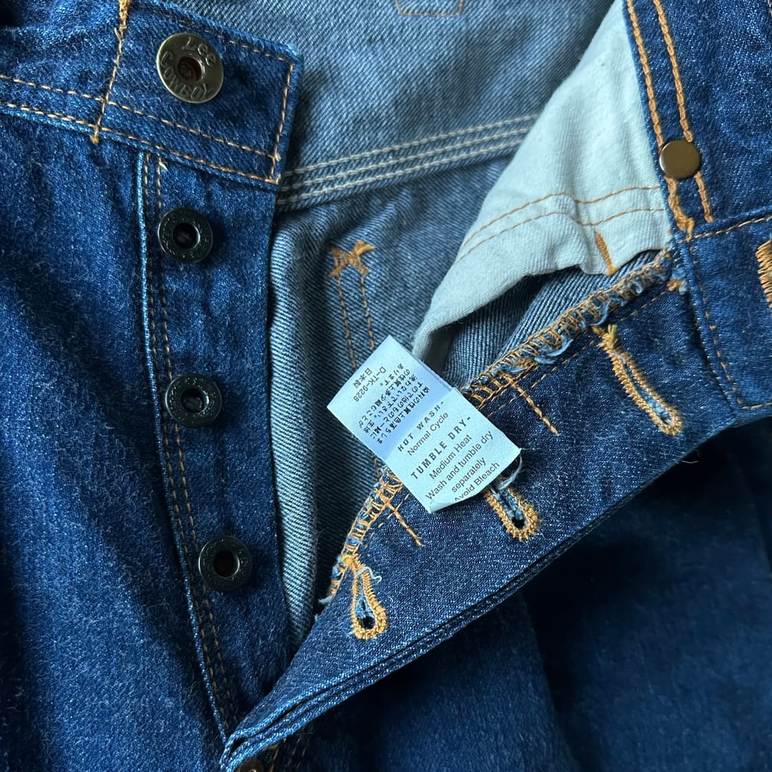 [28인치]Lee 리 101 카우보이 송치 셀비지 데님 팬츠 상품이미지10