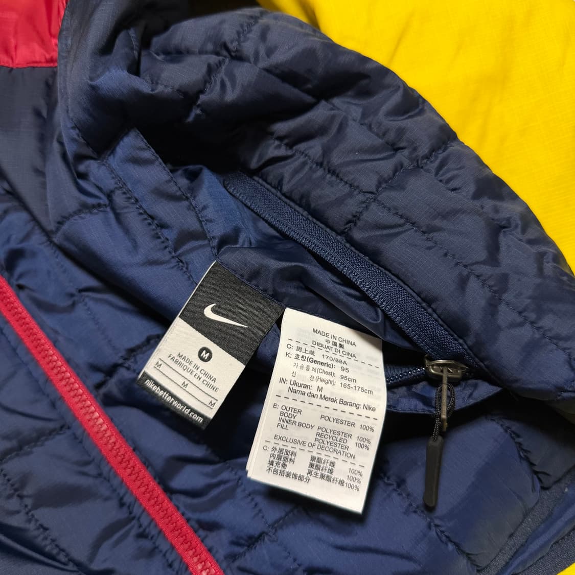 나이키 FC바르셀로나 리버시블 경량패딩 상품이미지3