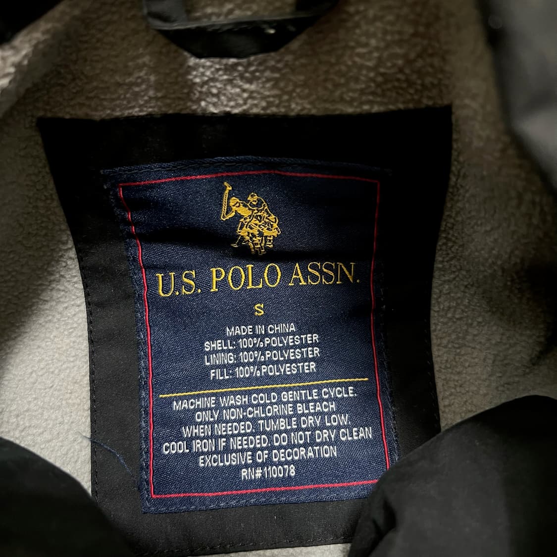 Us폴로 코튼 자켓 상품이미지5