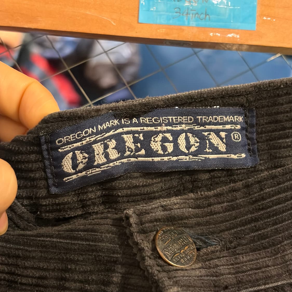 oregon 코듀로이 로우 팬츠 상품이미지7