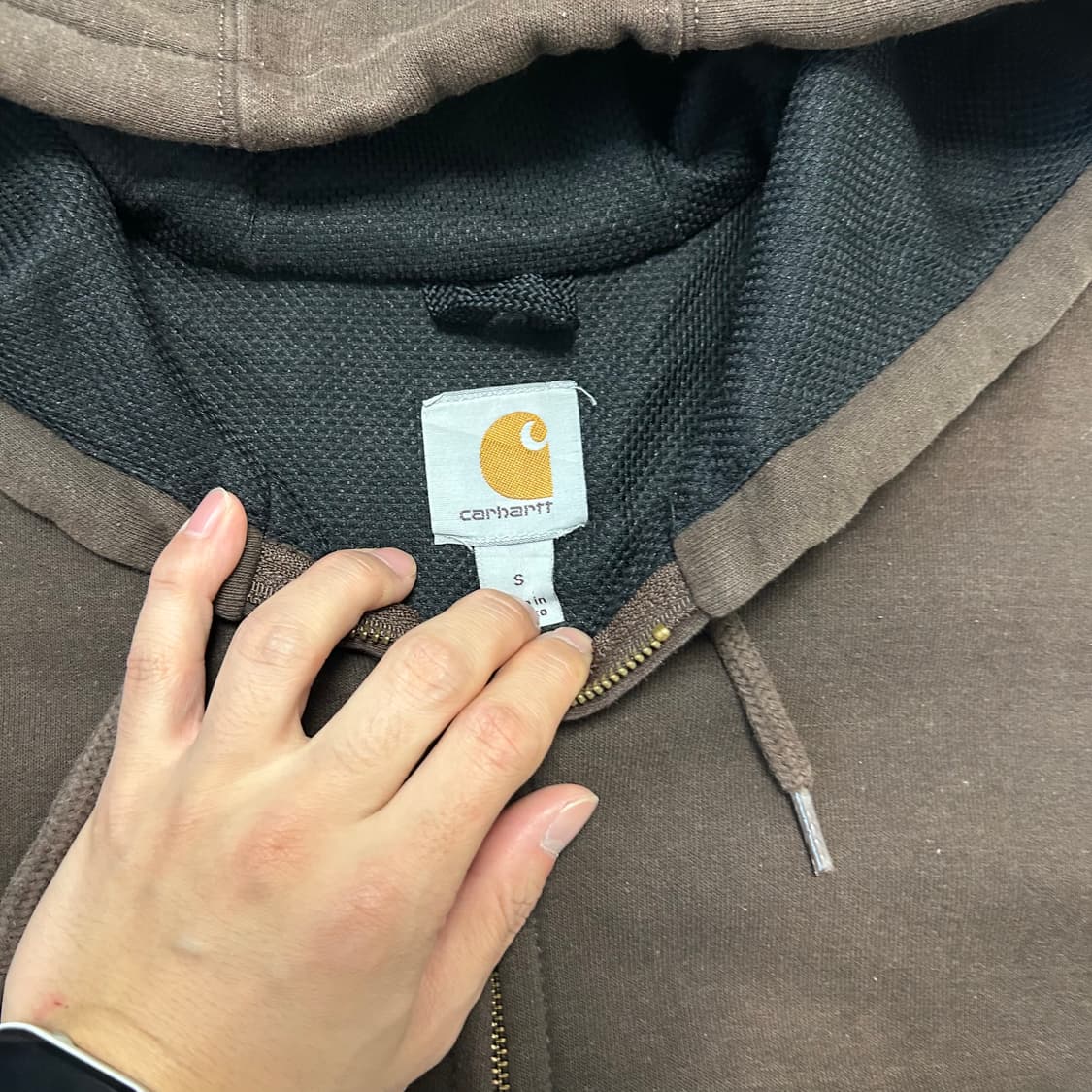 칼하트 써멀후드집업 상품이미지3