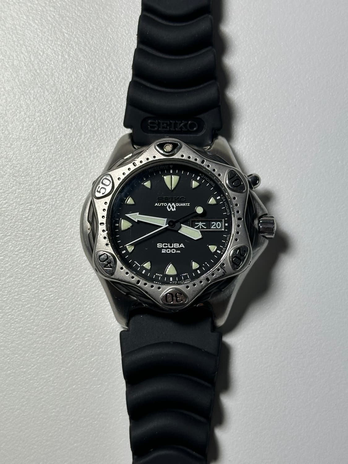 SEIKO auto quartz scuba 상품이미지3
