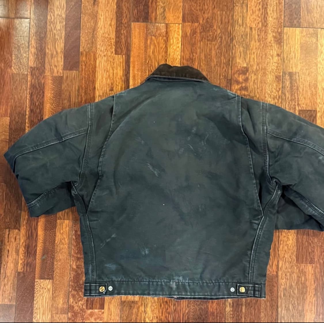 [42-R] 칼하트 J01 BLK 디트로이트 자켓 (M~L) 상품이미지2